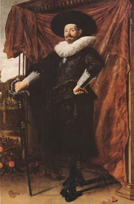 Frans Hals Portrait of Willem van Heythuysen (mk08) Norge oil painting art